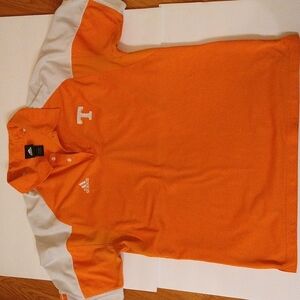 Adidas Men's Tennessee Volunteers Polo/Golf Shirt Orange/White Size L